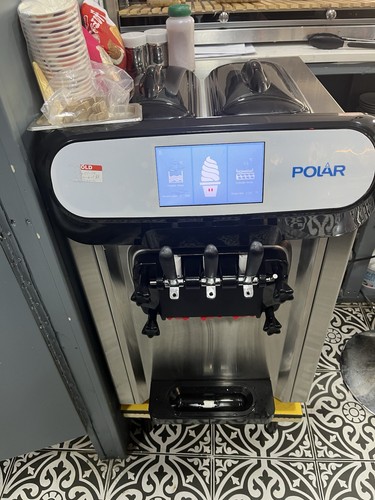 Polar soft serve ice - ice, cream