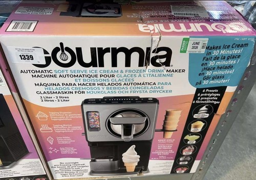 Gourmia soft serve ice - gourmia,