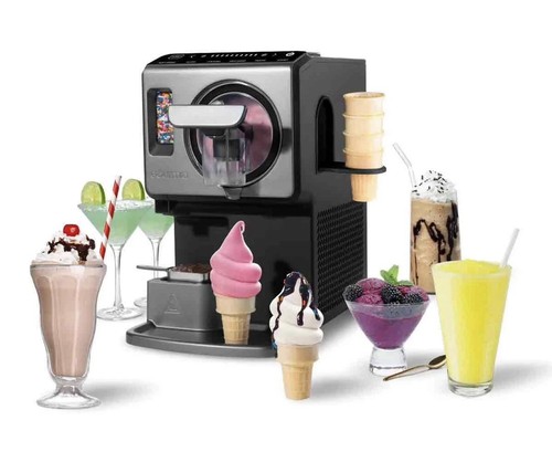 Gourmia soft serve ice cream - ice,