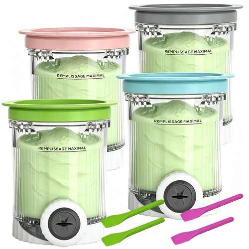 Pack creami tubs for ninja - 4,
