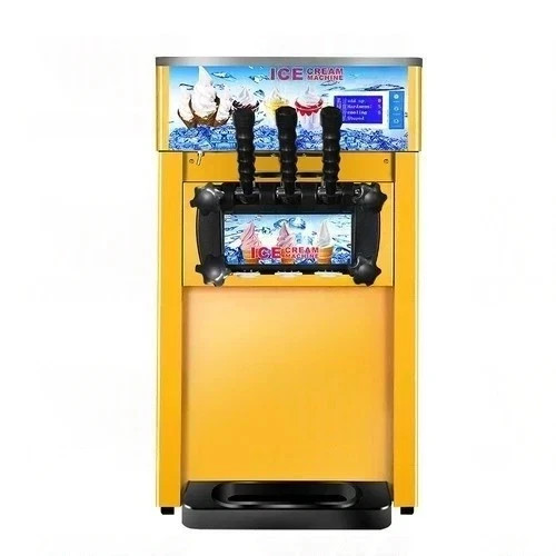 Commercial frozen yogurt cone - frozen,