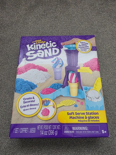 Kinetic sand soft serve - soft,
