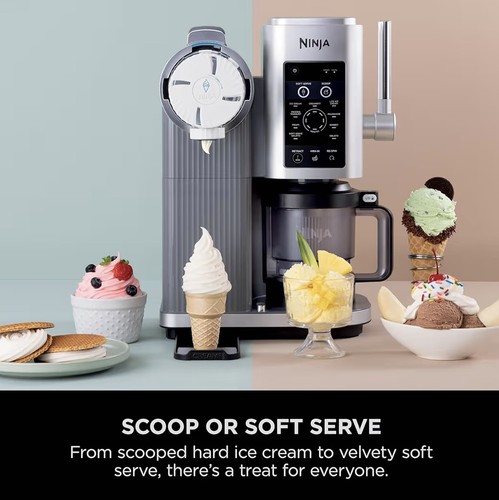 Ninja creami scoop and - and, swirl